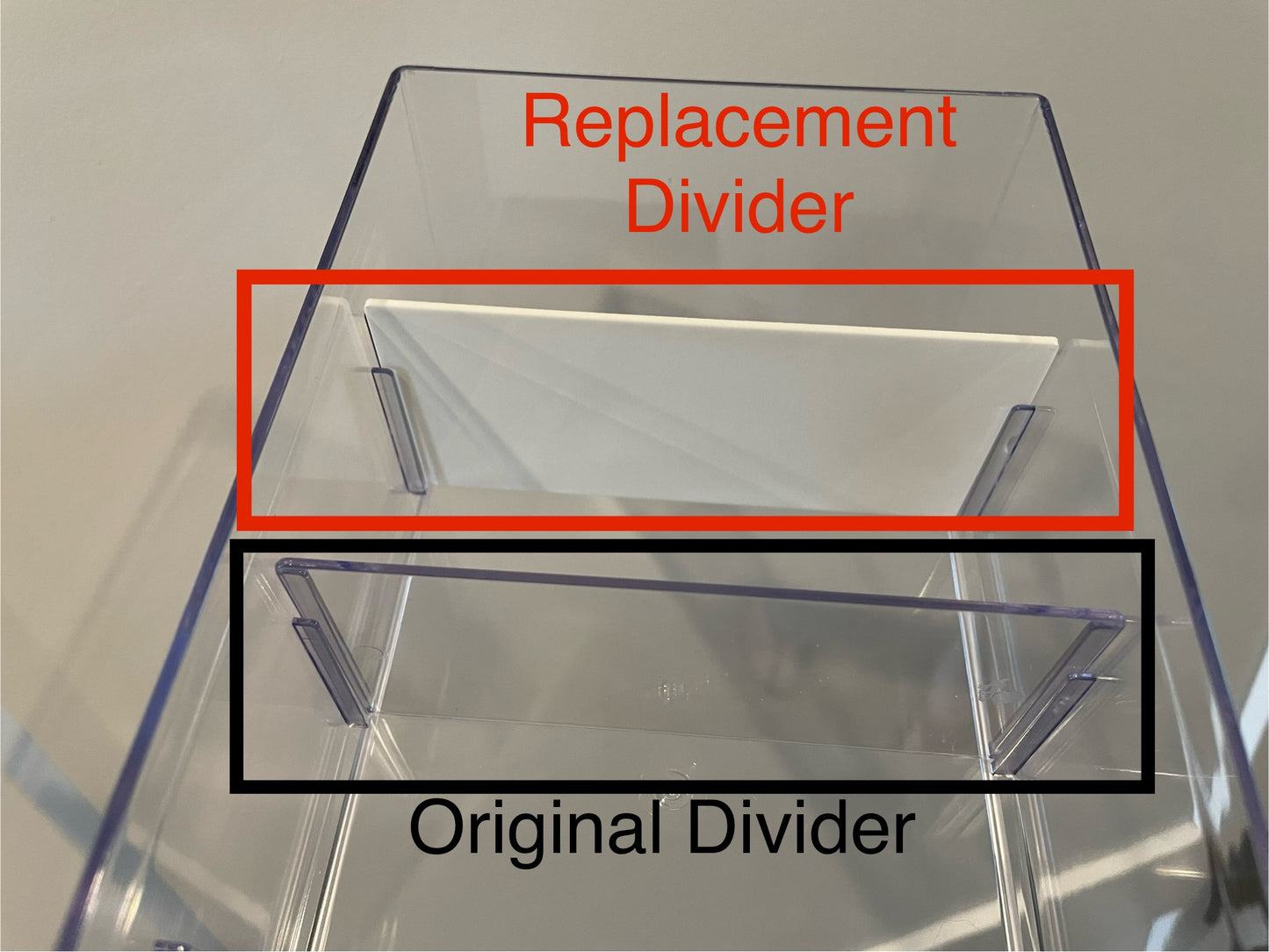 Dividers for Sysmax Plastic Storage Organizer Cabinet - Small Drawers (3.1” x 1.6”)